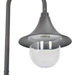 vidaXL Stâlp de iluminat pentru grădină, bronz, 120 cm, aluminiu, E27 vidaXL Stâlp de iluminat pentru grădină, bronz, 120 cm, aluminiu, E27