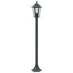 vidaXL Stâlp iluminare grădină 6 buc. E27 110 cm aluminiu verde închis vidaXL Stâlp iluminare grădină 6 buc. E27 110 cm aluminiu verde închis