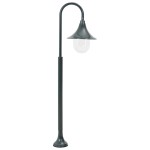 vidaXL Stâlp iluminat grădină, verde închis, 120 cm, aluminiu, E27 vidaXL Stâlp iluminat grădină, verde închis, 120 cm, aluminiu, E27