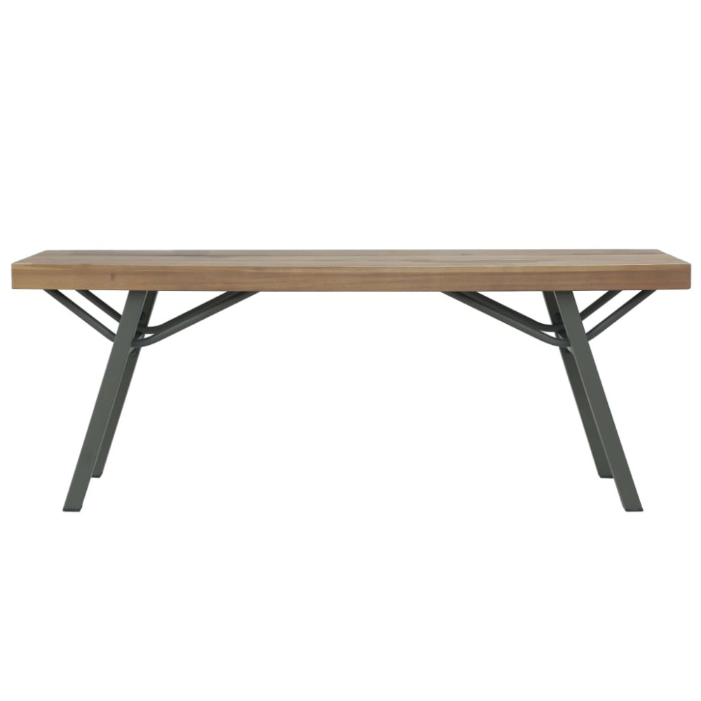 vidaXL Bancă de grădină, 120 cm, lemn masiv de acacia