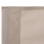 vidaXL Set mobilier de grădină, 4 piese, crem, oțel și textil