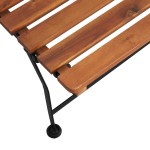 vidaXL Scaun de exterior pentru terasă, lemn masiv de acacia vidaXL Scaun de exterior pentru terasă, lemn masiv de acacia