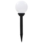 vidaXL Lămpi solare de exterior cu LED, 4 buc., 15 cm, RGB, sferic vidaXL Lămpi solare de exterior cu LED, 4 buc., 15 cm, RGB, sferic