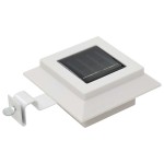 vidaXL Lămpi solare de exterior cu LED, 6 buc, alb, 12 cm, pătrat vidaXL Lămpi solare de exterior cu LED, 6 buc, alb, 12 cm, pătrat