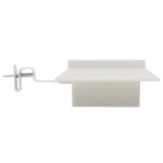 vidaXL Lămpi solare de exterior cu LED, 6 buc, alb, 12 cm, pătrat vidaXL Lămpi solare de exterior cu LED, 6 buc, alb, 12 cm, pătrat