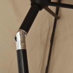 vidaXL Umbrelă de soare exterior, stâlp metalic, gri taupe, 300x200 cm vidaXL Umbrelă de soare exterior, stâlp metalic, gri taupe, 300x200 cm