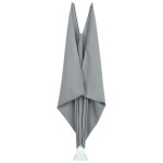 vidaXL Copertină laterală pliabilă de terasă, gri, 240x160 cm vidaXL Copertină laterală pliabilă de terasă, gri, 240x160 cm