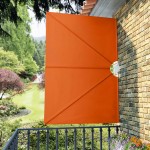 vidaXL Copertină laterală pliabilă de terasă, cărămiziu, 240x160 cm vidaXL Copertină laterală pliabilă de terasă, cărămiziu, 240x160 cm