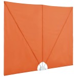 vidaXL Copertină laterală pliabilă de terasă, cărămiziu, 240x160 cm vidaXL Copertină laterală pliabilă de terasă, cărămiziu, 240x160 cm