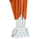 vidaXL Copertină laterală pliabilă de terasă, cărămiziu, 240x160 cm vidaXL Copertină laterală pliabilă de terasă, cărămiziu, 240x160 cm