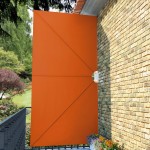 vidaXL Copertină laterală pliabilă de terasă, cărămiziu, 400x200 cm vidaXL Copertină laterală pliabilă de terasă, cărămiziu, 400x200 cm