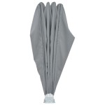vidaXL Copertină laterală pliabilă de terasă, gri, 200 cm vidaXL Copertină laterală pliabilă de terasă, gri, 200 cm