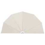 vidaXL Copertină laterală pliabilă de terasă, crem, 160 cm vidaXL Copertină laterală pliabilă de terasă, crem, 160 cm