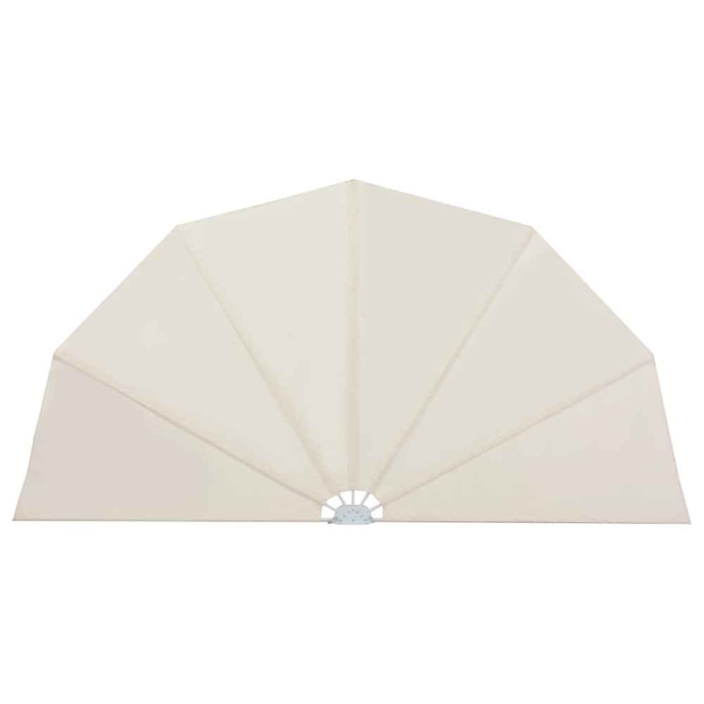 vidaXL Copertină laterală pliabilă de terasă, crem, 200 cm