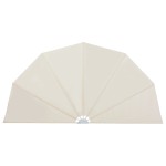 vidaXL Copertină laterală pliabilă de terasă, crem, 200 cm vidaXL Copertină laterală pliabilă de terasă, crem, 200 cm
