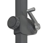 vidaXL Umbrelă în consolă cu stâlp din aluminiu, verde, 300 cm vidaXL Umbrelă în consolă cu stâlp din aluminiu, verde, 300 cm