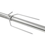 vidaXL Grill automat cu motor din oțel inoxidabil, 207x45x81 cm vidaXL Grill automat cu motor din oțel inoxidabil, 207x45x81 cm