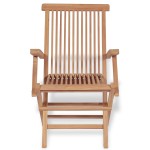 vidaXL Set mobilier grădină, 5 piese, lemn masiv de tec vidaXL Set mobilier grădină, 5 piese, lemn masiv de tec