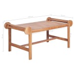 vidaXL Măsuță de cafea, 100 x 50 x 45 cm, lemn masiv de tec vidaXL Măsuță de cafea, 100 x 50 x 45 cm, lemn masiv de tec