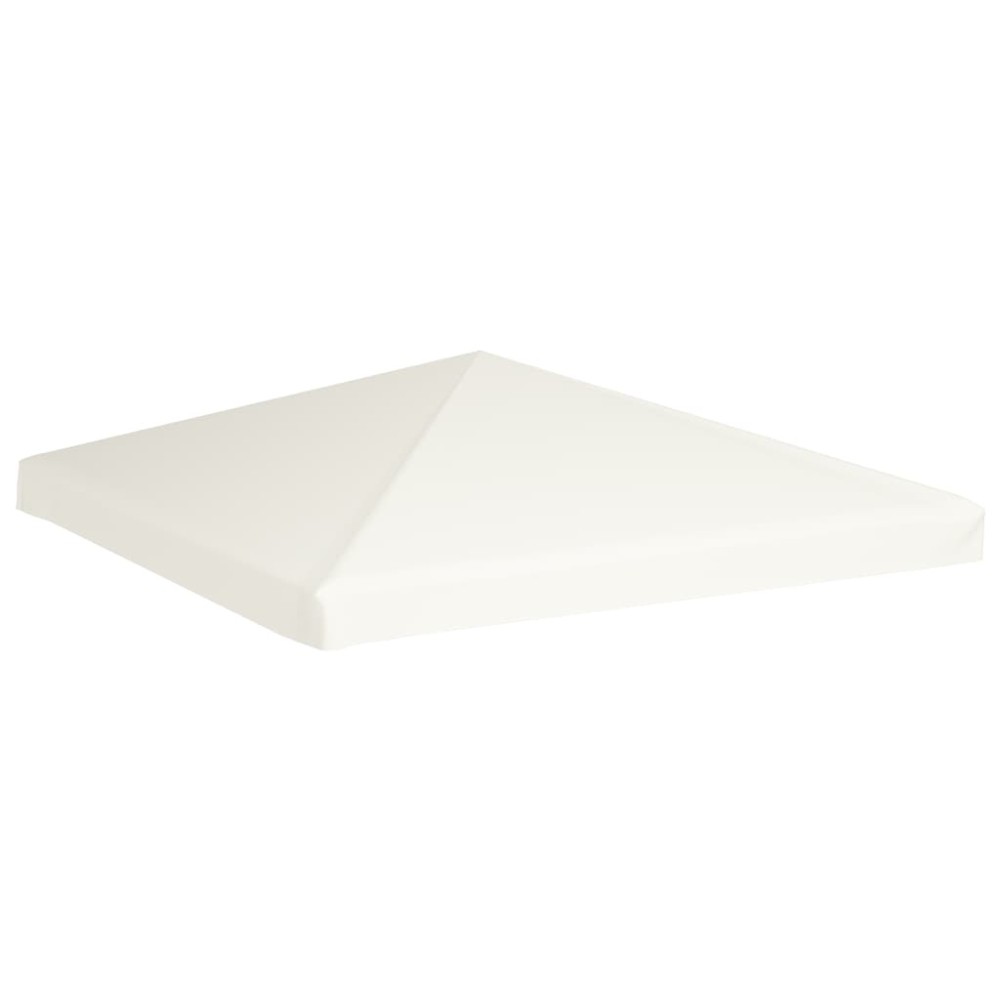 vidaXL Acoperiș de pavilion, 310 g/m², alb crem, 3 x 3 m