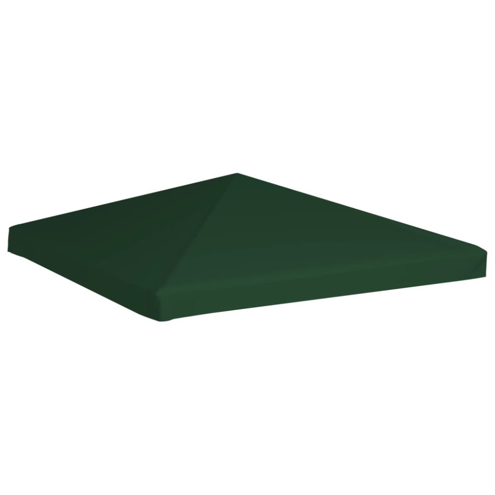 vidaXL Acoperiș de pavilion, 310 g/m², verde, 3 x 3 m
