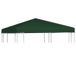 vidaXL Acoperiș de pavilion, 310 g/m², verde, 3 x 3 m vidaXL Acoperiș de pavilion, 310 g/m², verde, 3 x 3 m