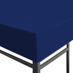 vidaXL Acoperiș de pavilion, 310 g/m², albastru, 3 x 3 m vidaXL Acoperiș de pavilion, 310 g/m², albastru, 3 x 3 m