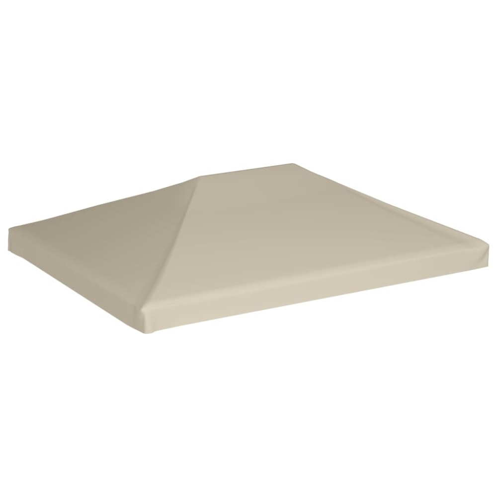 vidaXL Acoperiș de pavilion, bej, 4 x 3 m, 310 g/m²