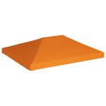 vidaXL Acoperiș de pavilion, 310 g/m², portocaliu, 4 x 3 m vidaXL Acoperiș de pavilion, 310 g/m², portocaliu, 4 x 3 m