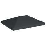 vidaXL Acoperiș de pavilion, 310 g/m², gri, 4 x 3 m vidaXL Acoperiș de pavilion, 310 g/m², gri, 4 x 3 m