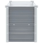 vidaXL Strat înălțat de grădină, gri, 160 x 40 x 45 cm oțel galvanizat vidaXL Strat înălțat de grădină, gri, 160 x 40 x 45 cm oțel galvanizat
