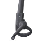 vidaXL Umbrelă în consolă cu stâlp din oțel, taupe, 300 cm vidaXL Umbrelă în consolă cu stâlp din oțel, taupe, 300 cm