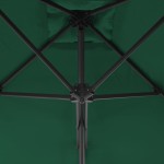 vidaXL Umbrelă soare de exterior cu stâlp din oțel, verde, 300 cm vidaXL Umbrelă soare de exterior cu stâlp din oțel, verde, 300 cm