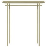 vidaXL Pergolă de grădină, 180 x 197 x 210 cm, lemn de pin tratat