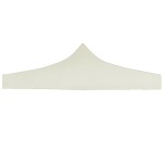 vidaXL Acoperiș cort de petrecere, crem, 3 x 3 m vidaXL Acoperiș cort de petrecere, crem, 3 x 3 m