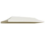 vidaXL Acoperiș cort de petrecere, crem, 3 x 6 m vidaXL Acoperiș cort de petrecere, crem, 3 x 6 m