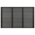vidaXL Element de podea pentru duș solar sau scară piscină, WPC