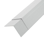 vidaXL Margini cornier pentru podea 5 buc. argintiu 170 cm aluminiu vidaXL Margini cornier pentru podea 5 buc. argintiu 170 cm aluminiu