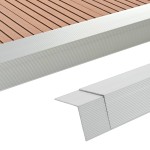 vidaXL Margini cornier pentru podea 5 buc. argintiu 170 cm aluminiu vidaXL Margini cornier pentru podea 5 buc. argintiu 170 cm aluminiu