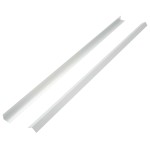 vidaXL Margini cornier pentru podea 5 buc. argintiu 170 cm aluminiu vidaXL Margini cornier pentru podea 5 buc. argintiu 170 cm aluminiu