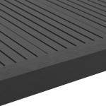 vidaXL Margini cornier pentru terasă WPC, 5 buc, 170 cm, negru