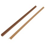 vidaXL Margini cornier pentru terasă WPC, 5 buc, 170 cm, culoare tec vidaXL Margini cornier pentru terasă WPC, 5 buc, 170 cm, culoare tec