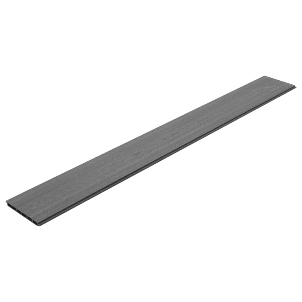 vidaXL Plăci de schimb pentru gard, 9 buc., gri, 170 cm, WPC