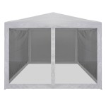 vidaXL Cort de petrecere cu 4 pereți din plasă, 4 x 3 m vidaXL Cort de petrecere cu 4 pereți din plasă, 4 x 3 m