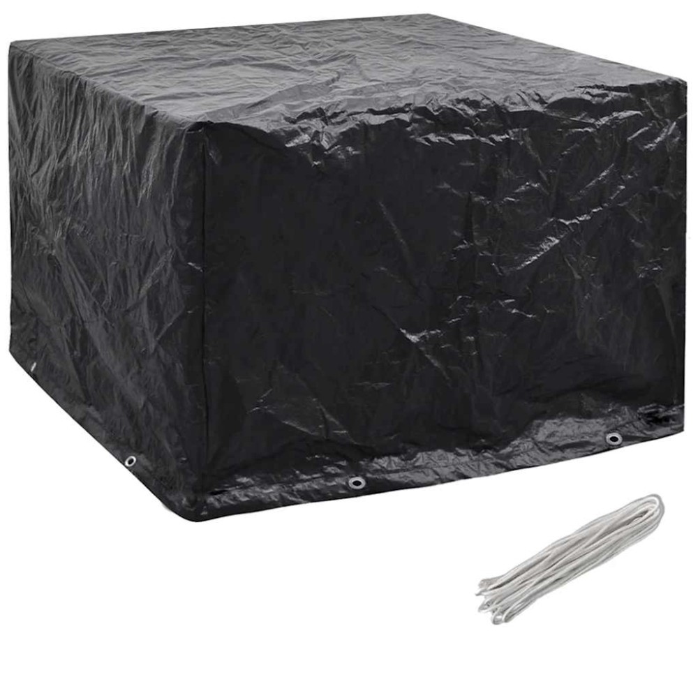 vidaXL Husă mobilier grădină, 8 ocheți, 122 x 112 x 98 cm