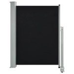 vidaXL Copertină laterală retractabilă de terasă, negru, 100 x 300 cm vidaXL Copertină laterală retractabilă de terasă, negru, 100 x 300 cm