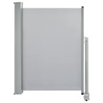 vidaXL Copertină laterală retractabilă de terasă, gri, 100 x 300 cm vidaXL Copertină laterală retractabilă de terasă, gri, 100 x 300 cm