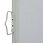 vidaXL Copertină laterală retractabilă de terasă, gri, 100 x 300 cm vidaXL Copertină laterală retractabilă de terasă, gri, 100 x 300 cm