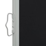 vidaXL Copertină laterală retractabilă de terasă, negru, 120 x 300 cm vidaXL Copertină laterală retractabilă de terasă, negru, 120 x 300 cm