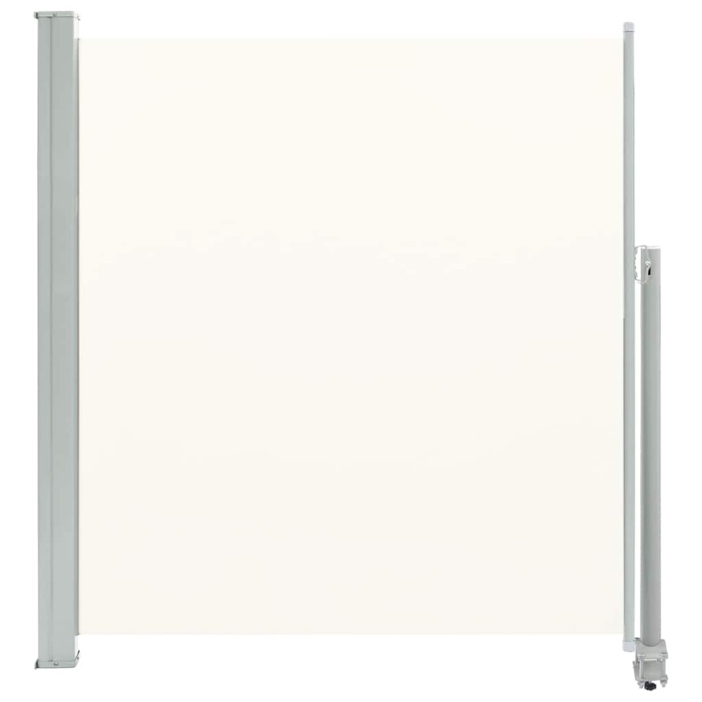vidaXL Copertină laterală retractabilă de terasă, crem, 140 x 300 cm